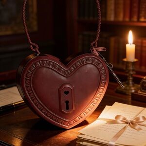 Valentine’s Key To my Heart Metal Hanging Basket With Key